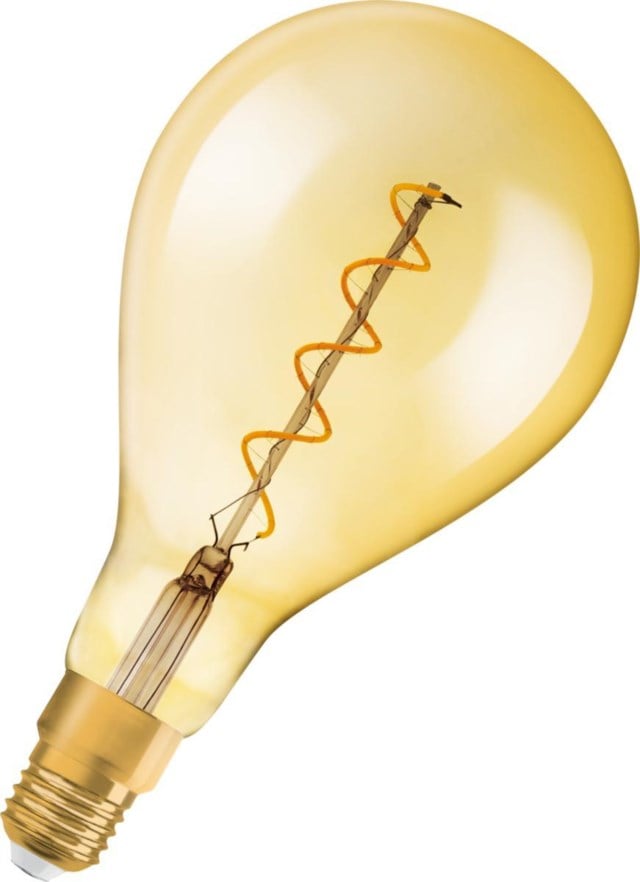 LED-lampa Osram Vintage E27 4W, 2000K, 300lm, guld - 1