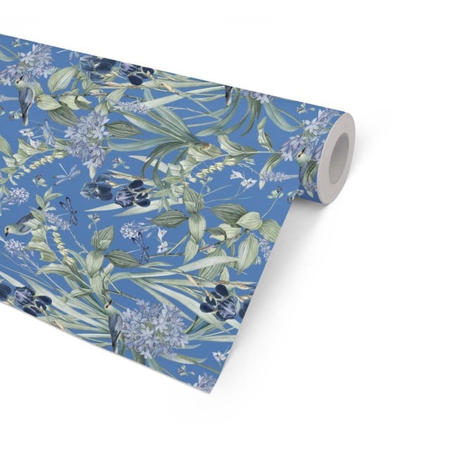 Presentpapper Mintfloral 57cm x 154m 7kg - 570mmx154m - 1
