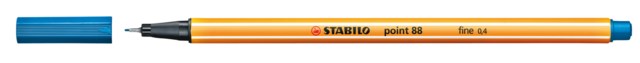 Fiberpenna Stabilo Point 88 Fineliner blå - 0,4mm - 1