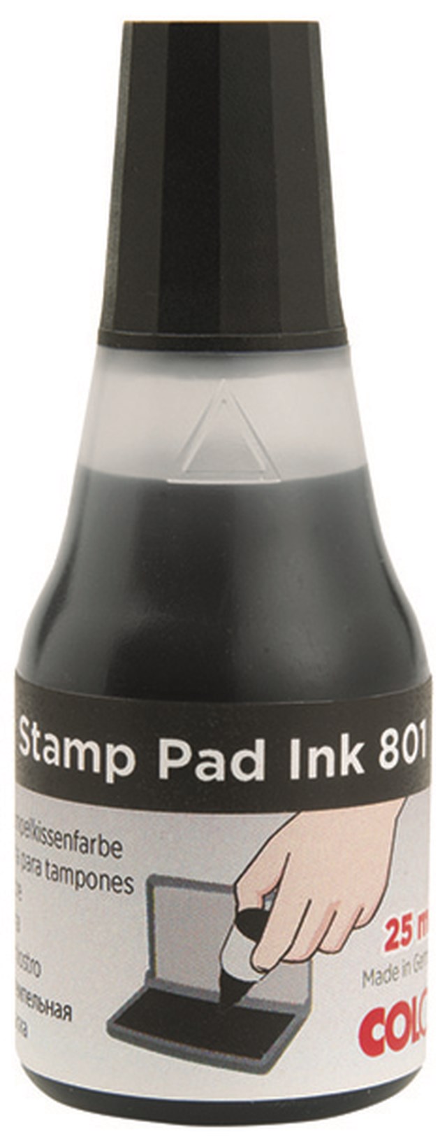 Stämpelfärg Colop Kvalitet K 25ml svart - 25ml - 1