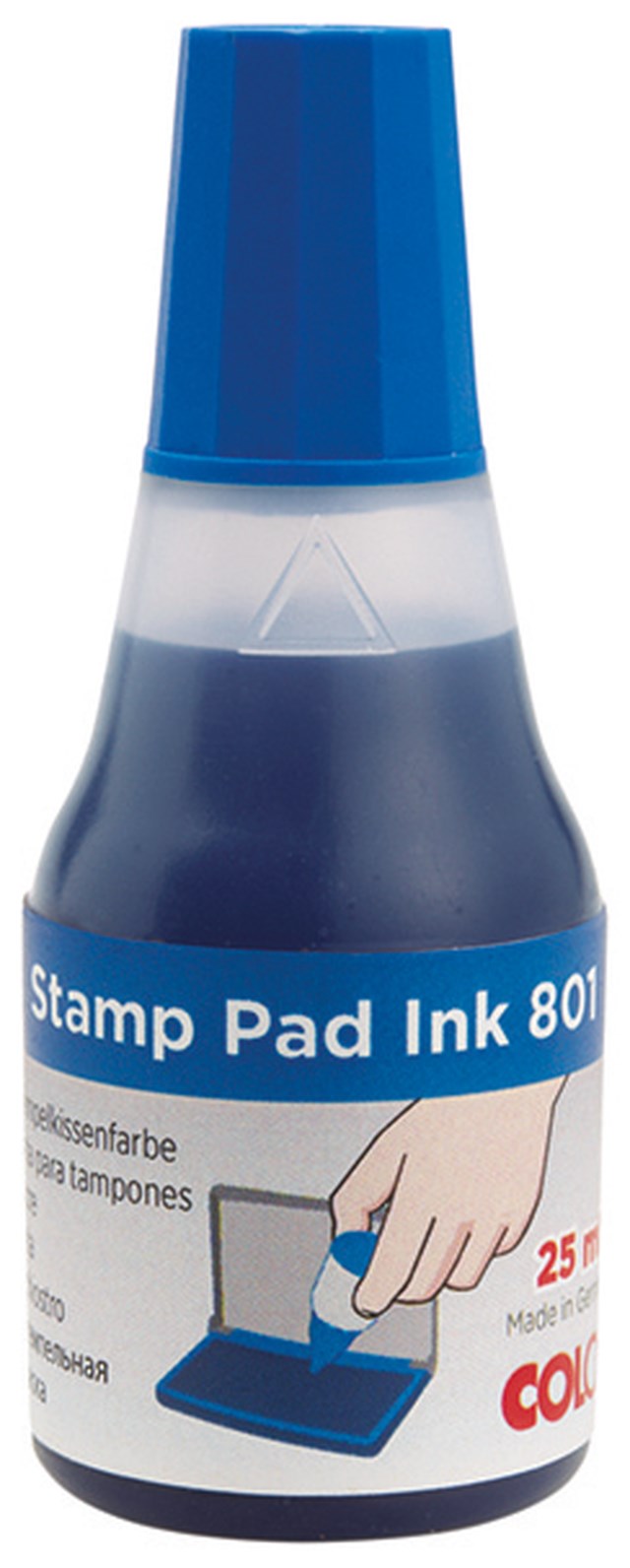 Stämpelfärg Colop Kvalitet K 25ml blå - 25ml - 1