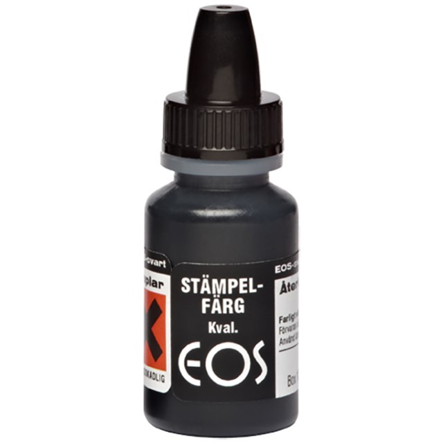 Stämpelfärg Colop Kvalitet EOS 10ml röd - 10ml - 1