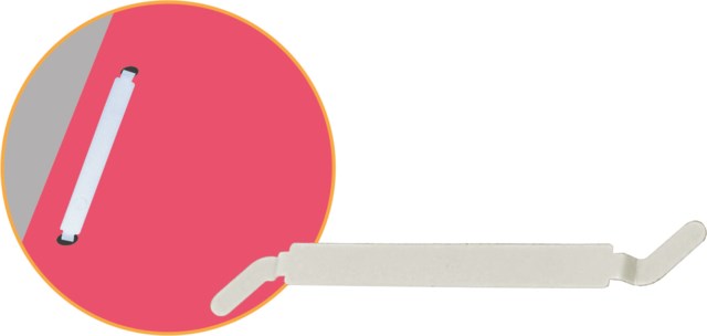 Papperssamlare Easy-Clip 70mm (S-clip) 100st/fp - 70mm - 1