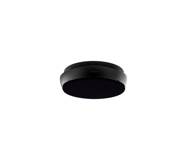 Brandvarnare optisk 10cm svart - 1