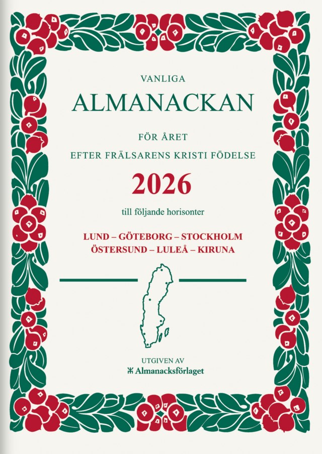 Almanacka Almanacksförlaget Vanliga Almanackan häftad - 1