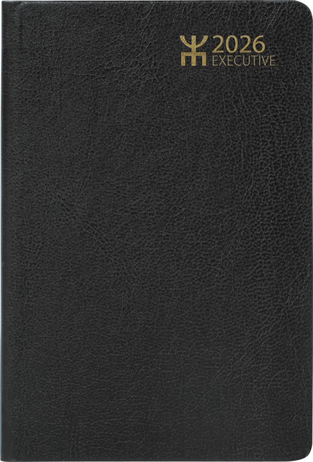 Almanacka Almanacksförlaget Executive svart konstläder - 1
