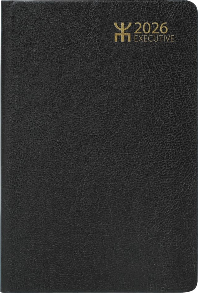 Almanacka Almanacksförlaget Executive svart konstläder - 1