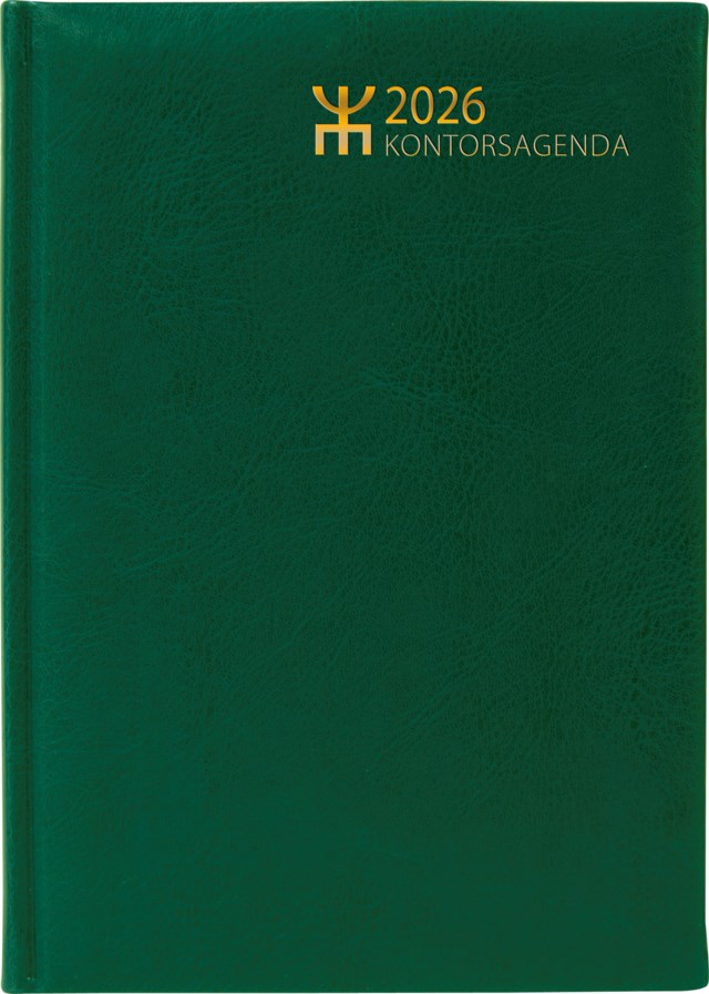 Almanacka Almanacksförlaget Kontorsagenda grön - 1