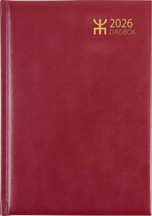 Almanacka Almanacksförlaget Dagbok röd - 1