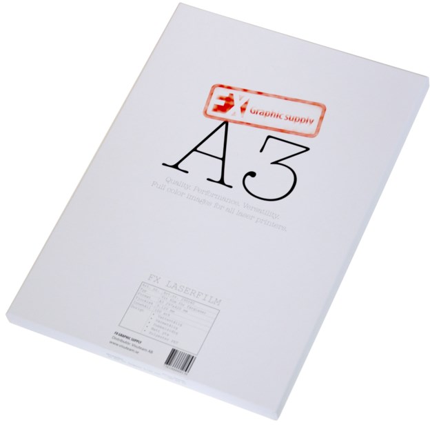 Allvädersfilm Graphic Supply A3 155g (120mic), 100st/fp - A4 - 1