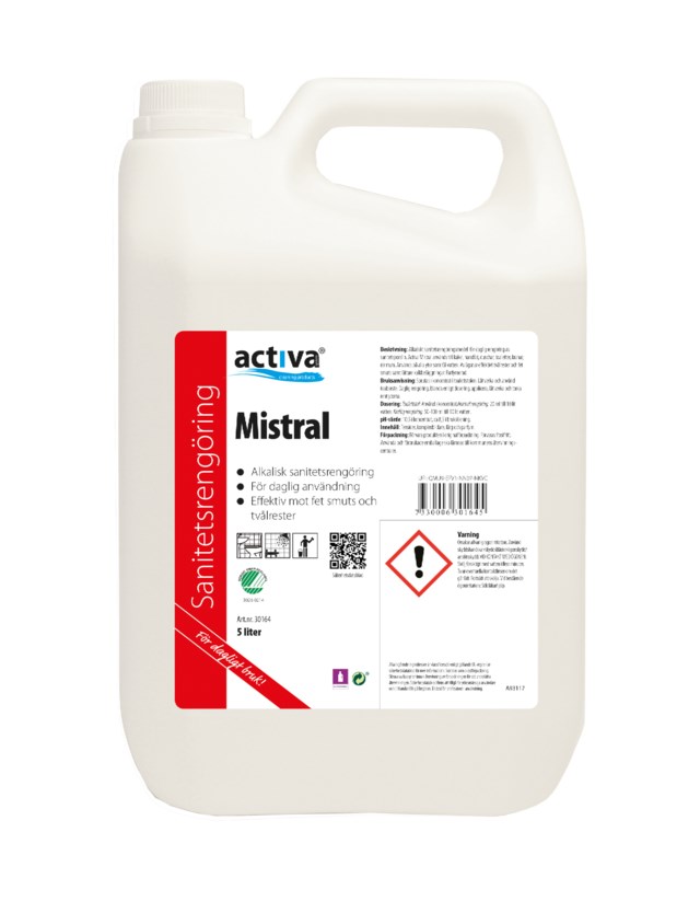 Sanitetsrent Activa Mistral 5L - 5L - 1