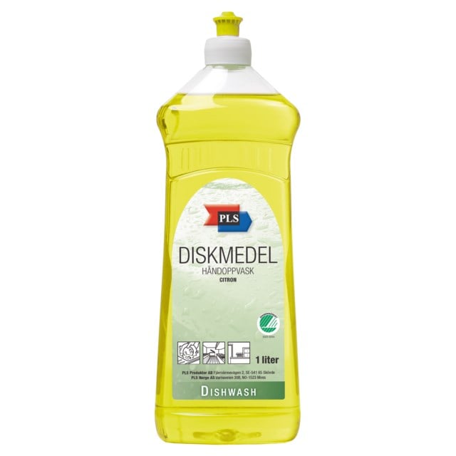 Diskmedel PLS citron 1L - 1L - 1