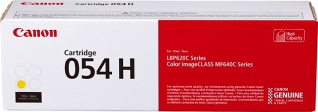 Lasertoner Canon CLBP 054 gul - 1