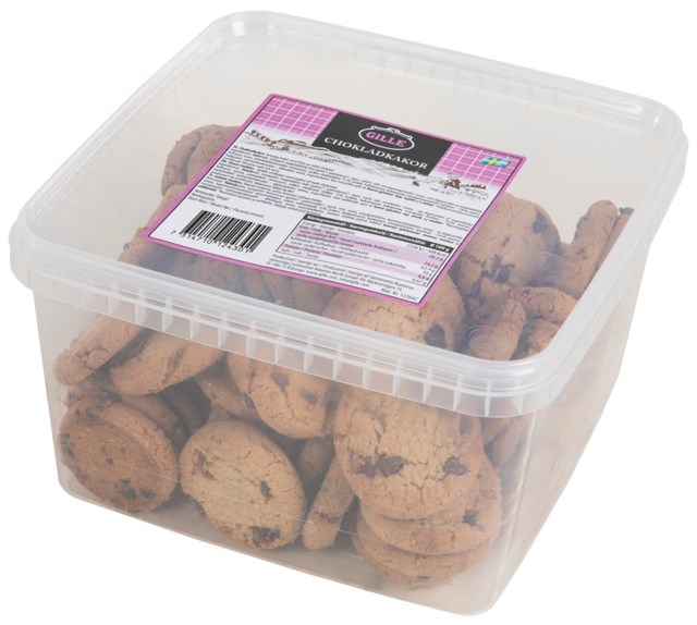 Chokladkakor Gille, 800 g plastburk - 1
