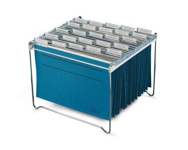Hängmappsställ Durable Metall, ca 30 mappar - 1