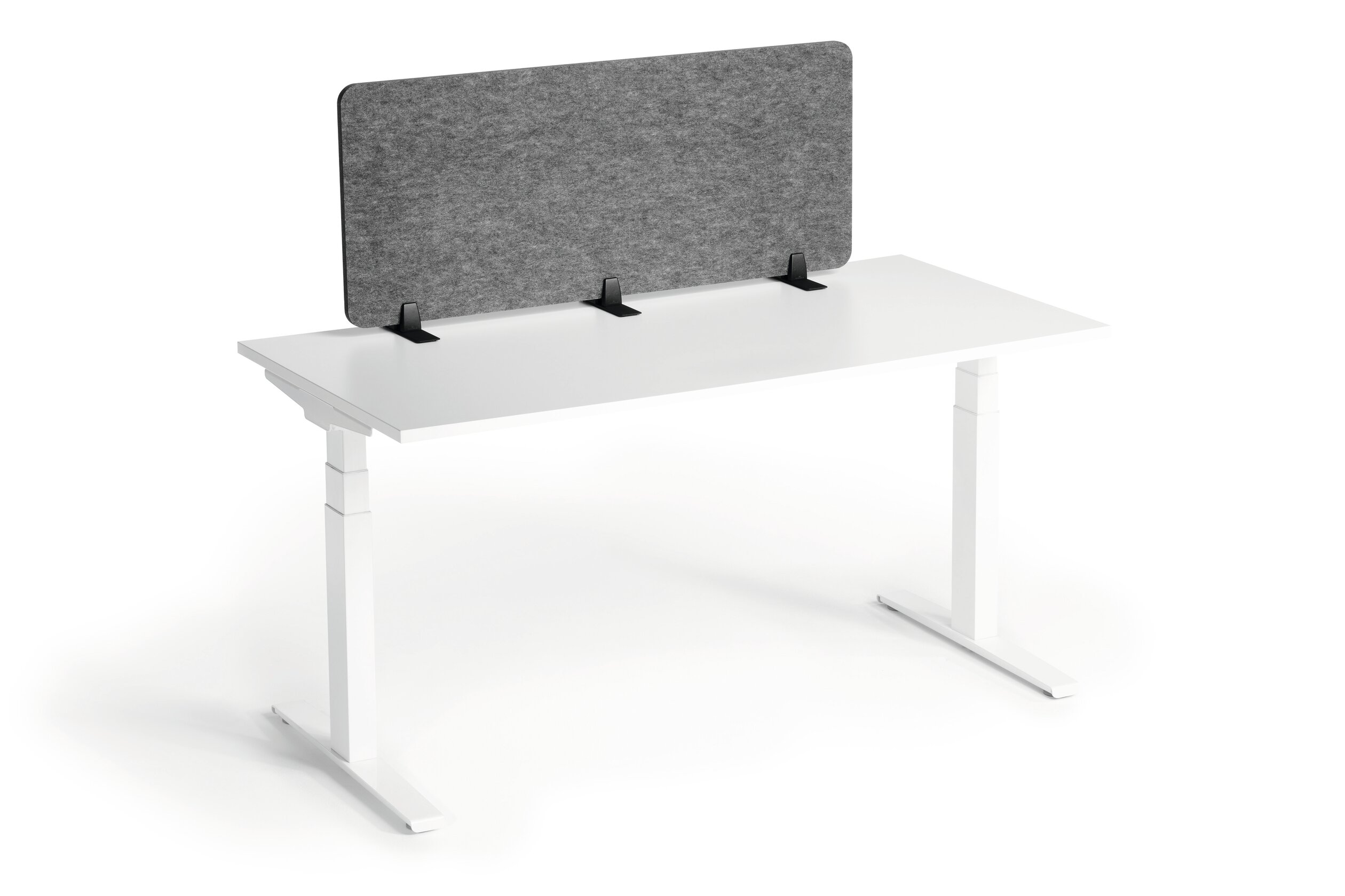 Bordsskärm Durable EFFECT 120, återvunnen PET-filt, ljuddämpande - Möbler & Inredning - Skärmväggar & Bordsskärmar - Bordsskärmar