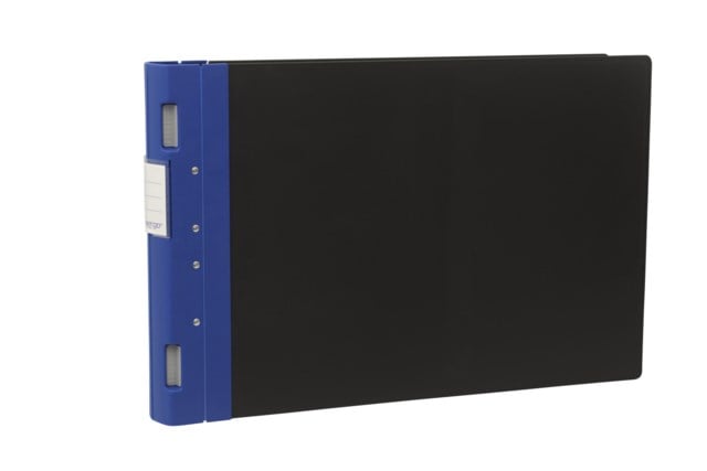 Gaffelpärm Keba Ergo A3L 40mm blå - A4 55mm - 1