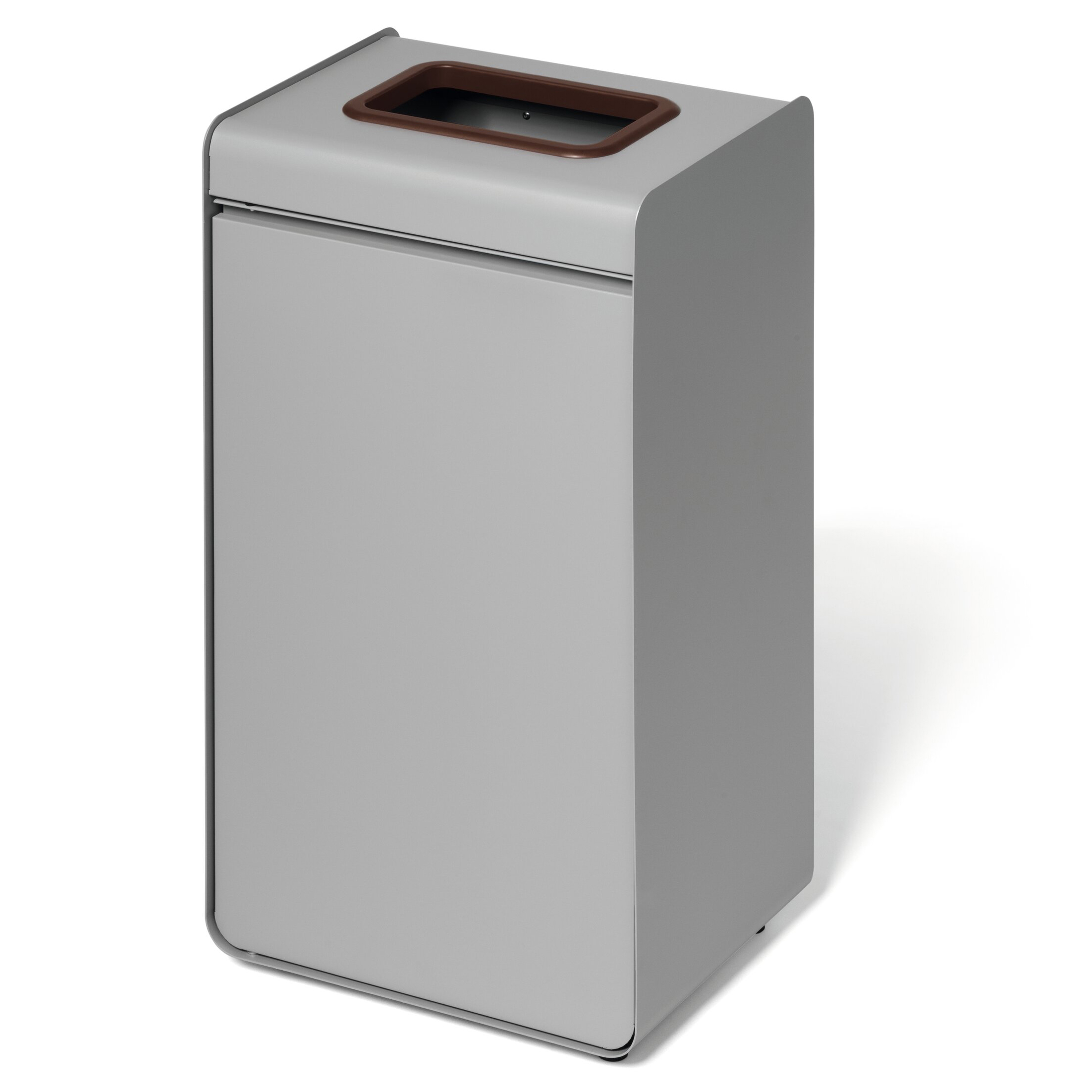 Återvinningskärl Durable DURASORT, brun, 55L, metallstomme - Städ & Hygien - Soptunnor & Avfallskorgar - Soptunnor & Källsortering