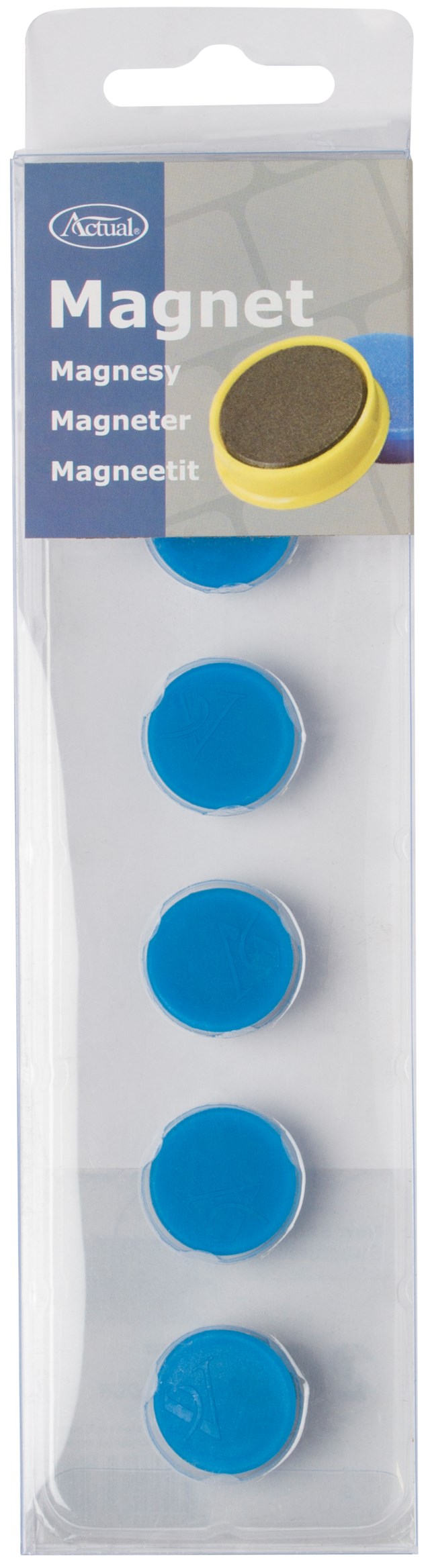 Magnet 20 mm blå 6/fp - 20mm - 1