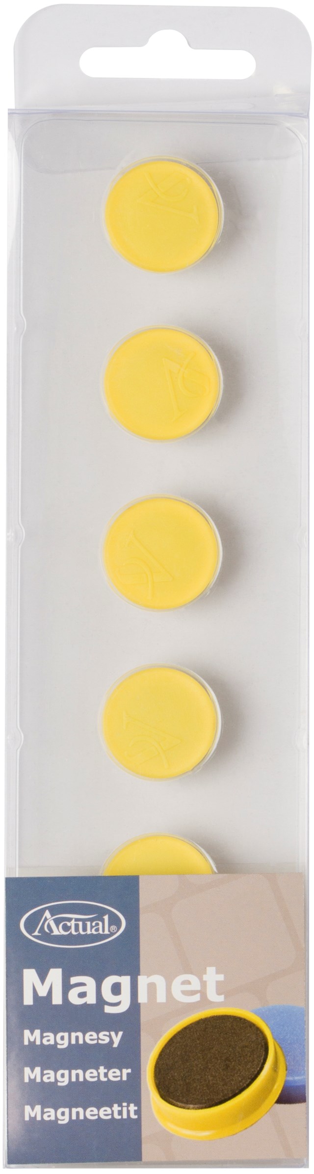 Magnet 20 mm gul 6/fp - 20mm - 1