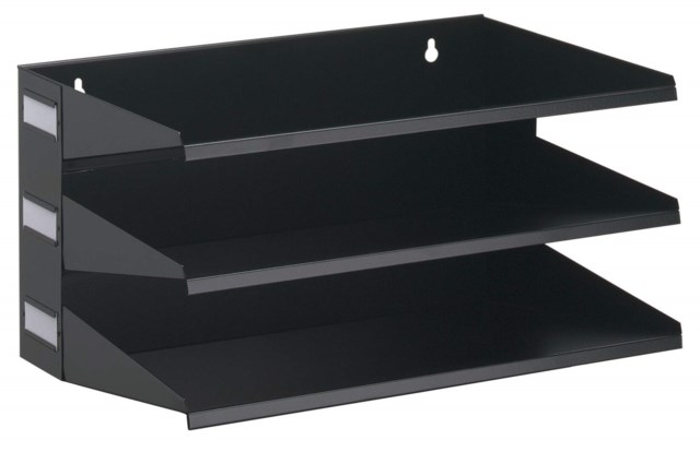 Sorteringsfack Durable Metall, vägghängd, 3 fack - 1