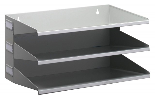 Sorteringsfack Durable Metall, vägghängd, 3 fack - 1