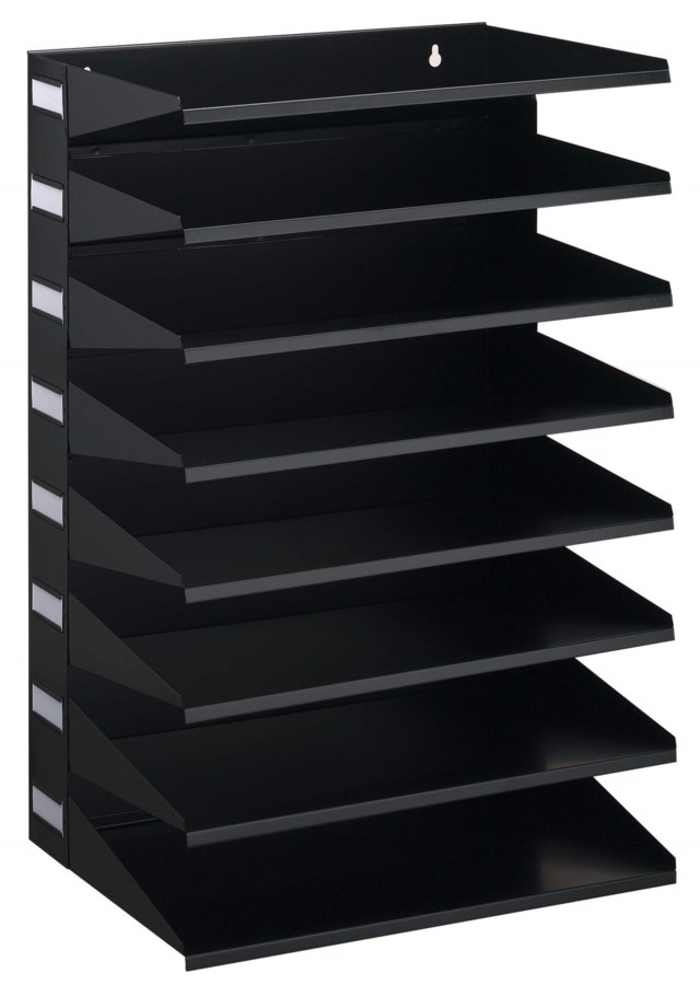 Sorteringsfack Durable Metall Vägghängd, 8 fack - 1
