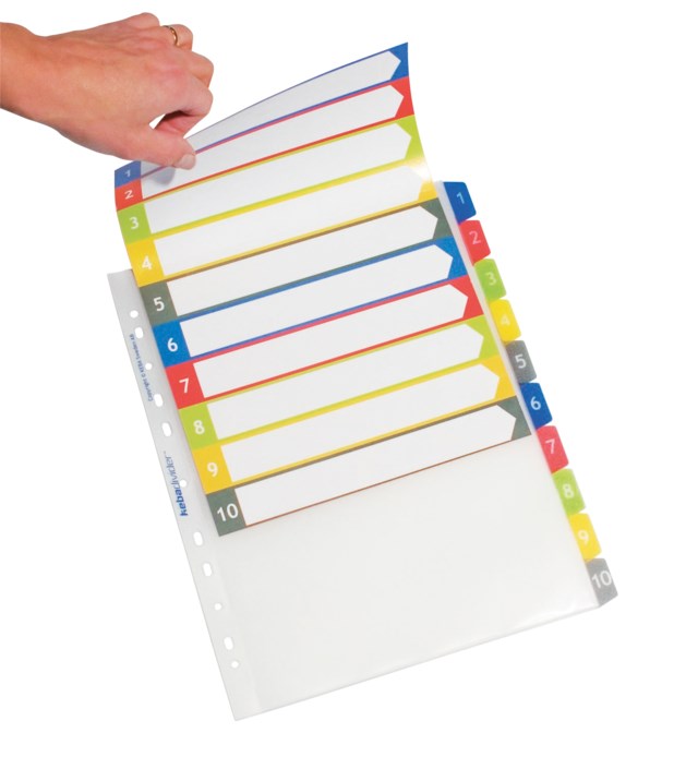 Plastregister Keba Executive A4+ 1-10 - A4 - 1