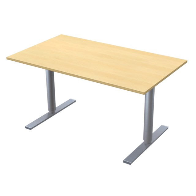 T-Stativ 2-Pelar 140X80  Björk - 1400x800mm - 1