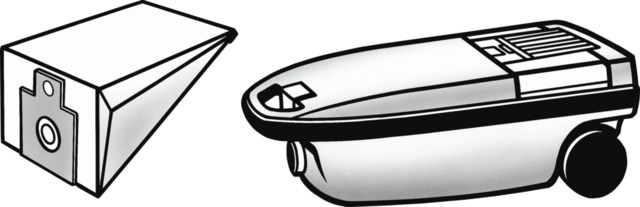 EL 2062 Dammsugarpåsar 5st - 1