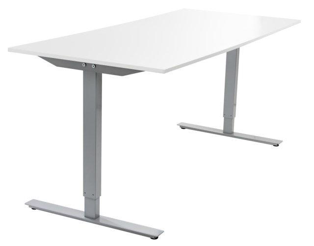 Ergofunk 1400X800 Silver/Bok - 1400x800mm - 1