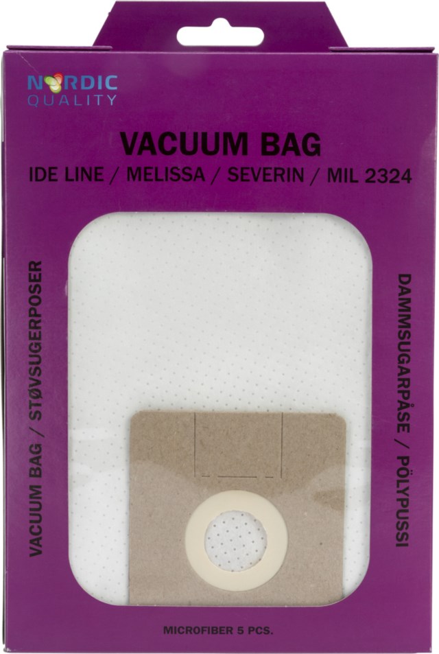 MIL 2324 Dammsugarpåsar 5st - 1