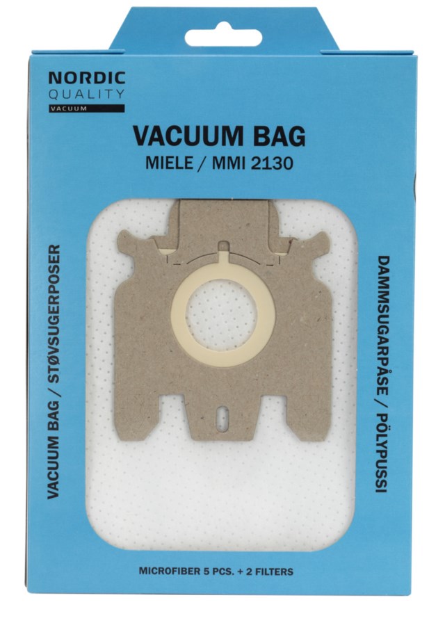 MMI 2130 Dammsugarpåsar 5st + 2 Filter - 1