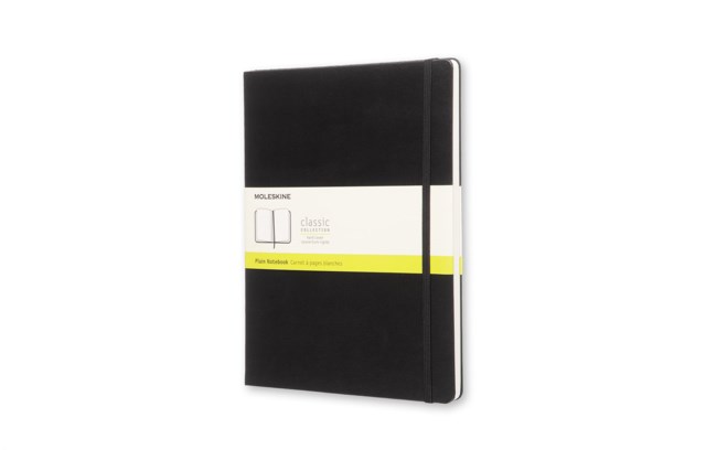 Anteckningsbok Moleskine Hard X-large olinjerat svart - 190x250mm - 1