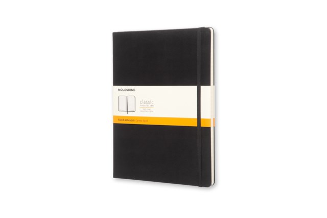 Anteckningsbok Moleskine Hard X-large linjerat svart - 190x250mm - 1