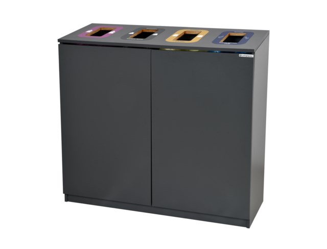 Sorteringsskåp Longopac Bin Multi grå - 1000x1075x440mm - 1