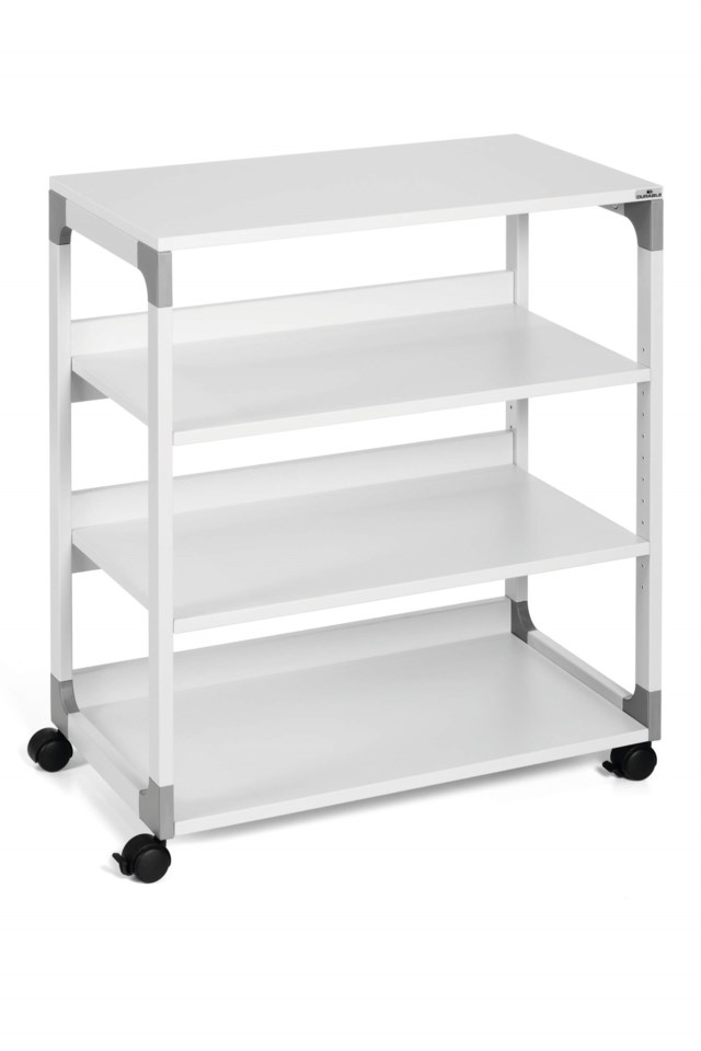 Förvaringshurts Durable SYSTEM MULTI 88, 4 hyllplan, på hjul - 1