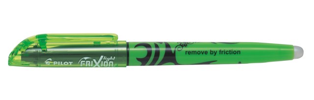 Överstrykningspenna Pilot Frixion Light grön - 1