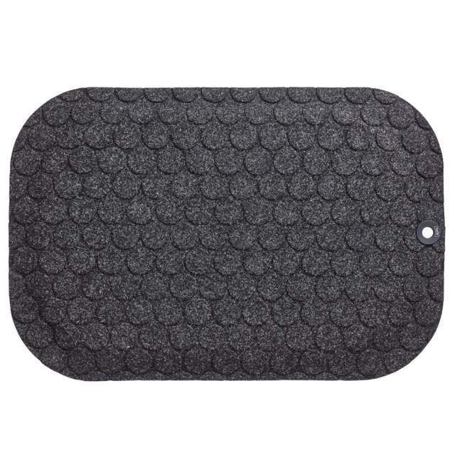 Matta StandUp Circle 53x77cm svart - 530x770mm - 1