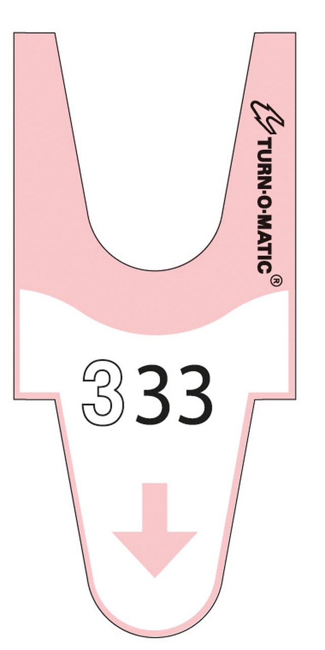 Nummerlappar Mod T90 Rosa - T90 - 1