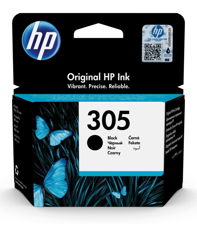Ink-Jet HP No 305 svart - 1