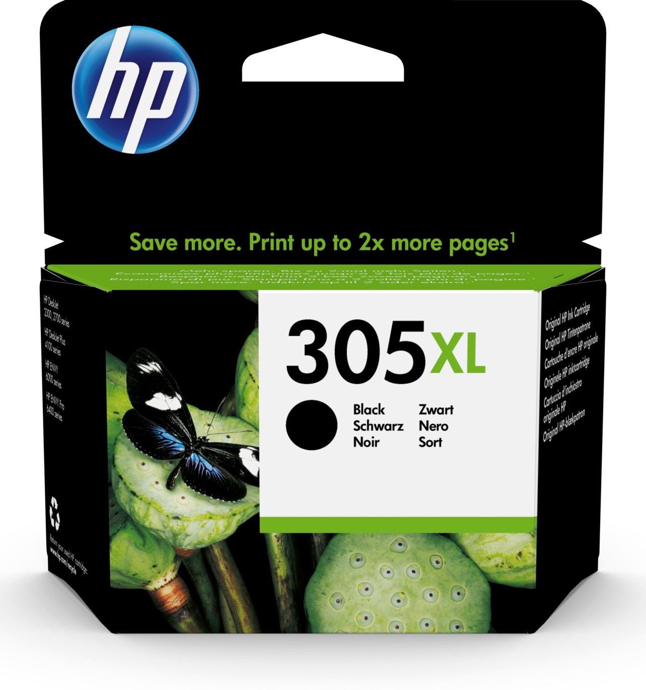Ink-Jet HP No 305XL svart | Kontorab.se