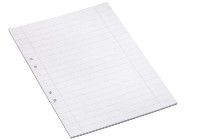 Arbetsblad A4 linjerad 14,5mm 500st/fp - A4 Linjerat 14,5mm - 1