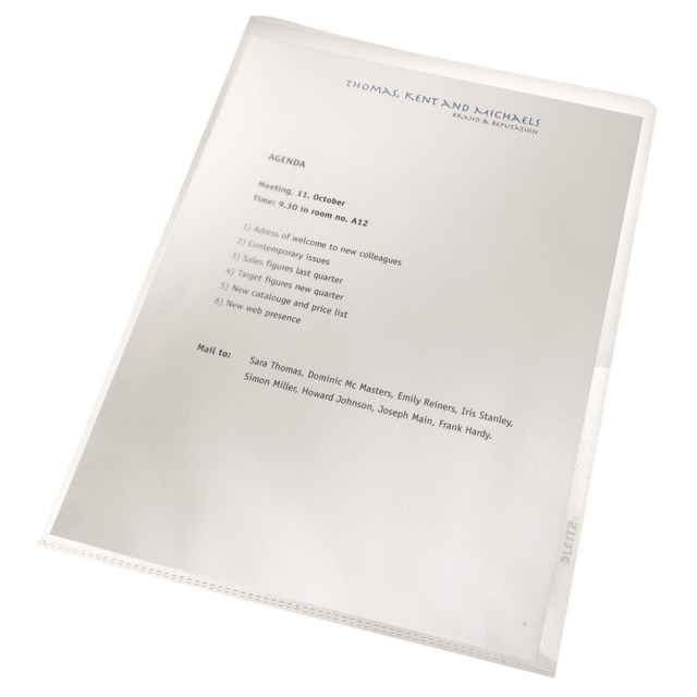 Aktmapp Leitz re:cycle A4 0,14 100st/fp - A4 - 1