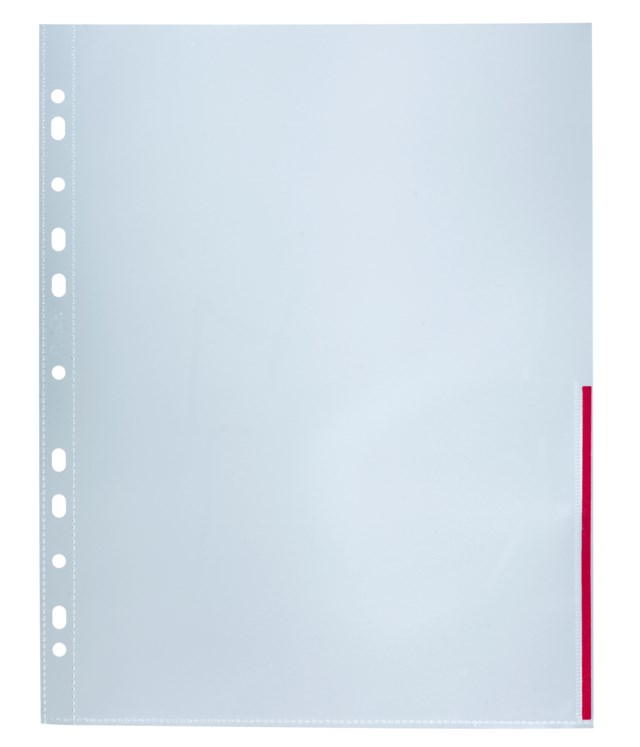 Signalficka A4 0,12 röd 10st/fp - A4 - 1