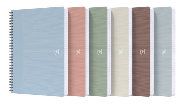 Kollegieblock Oxford My Re´cup A5 linjerat sorterade färger - A5 - 1