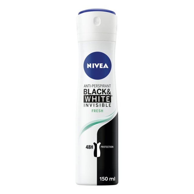 Nivea Deo Black&White Invisible Spray 150ml - 1