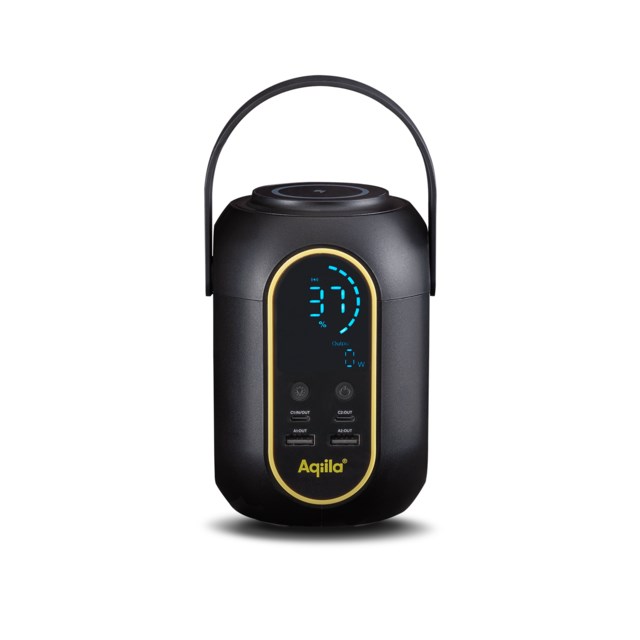 Powerstation Aqiila Powerbird S140 mini, 200Wh, svart - 1