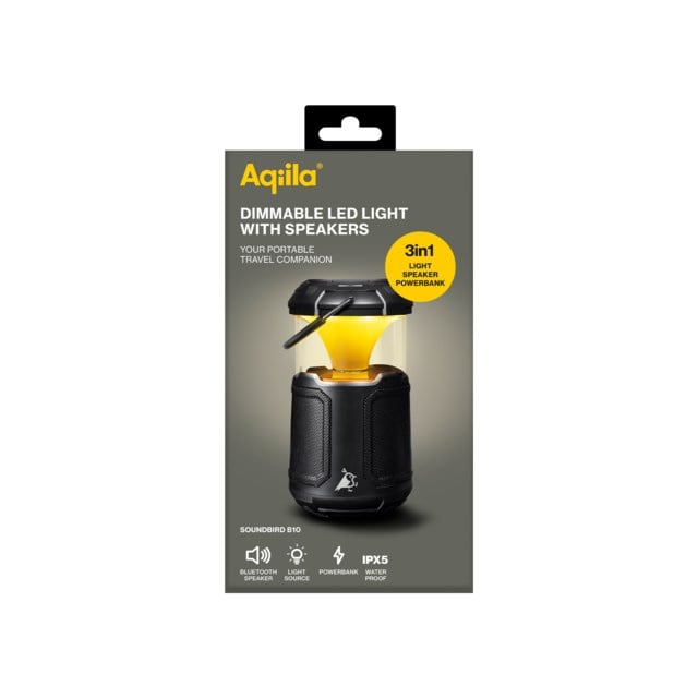 Dimbar LED-lampa med högtalare Aqiila Soundbird B10 - 1