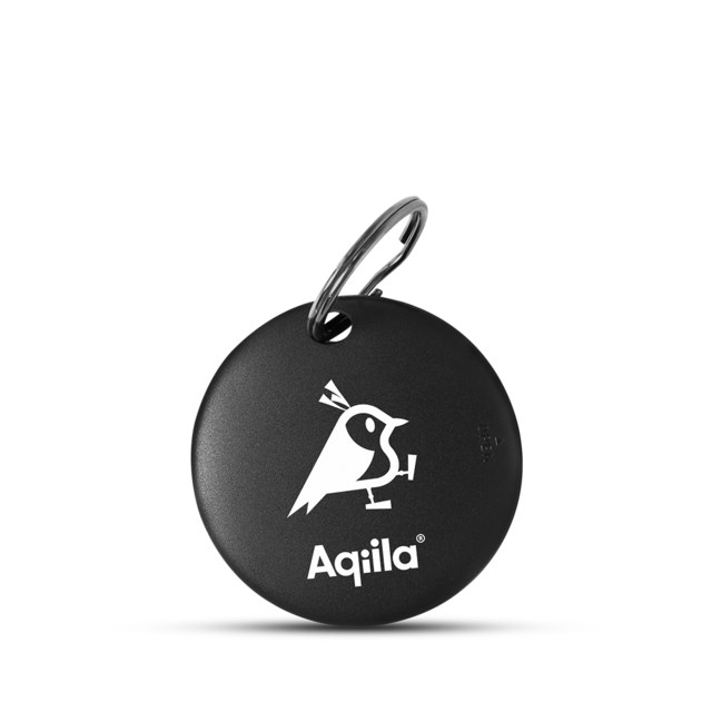 Nyckelring Aqiila Tagbird Bluetooth-spårare, svart - 1